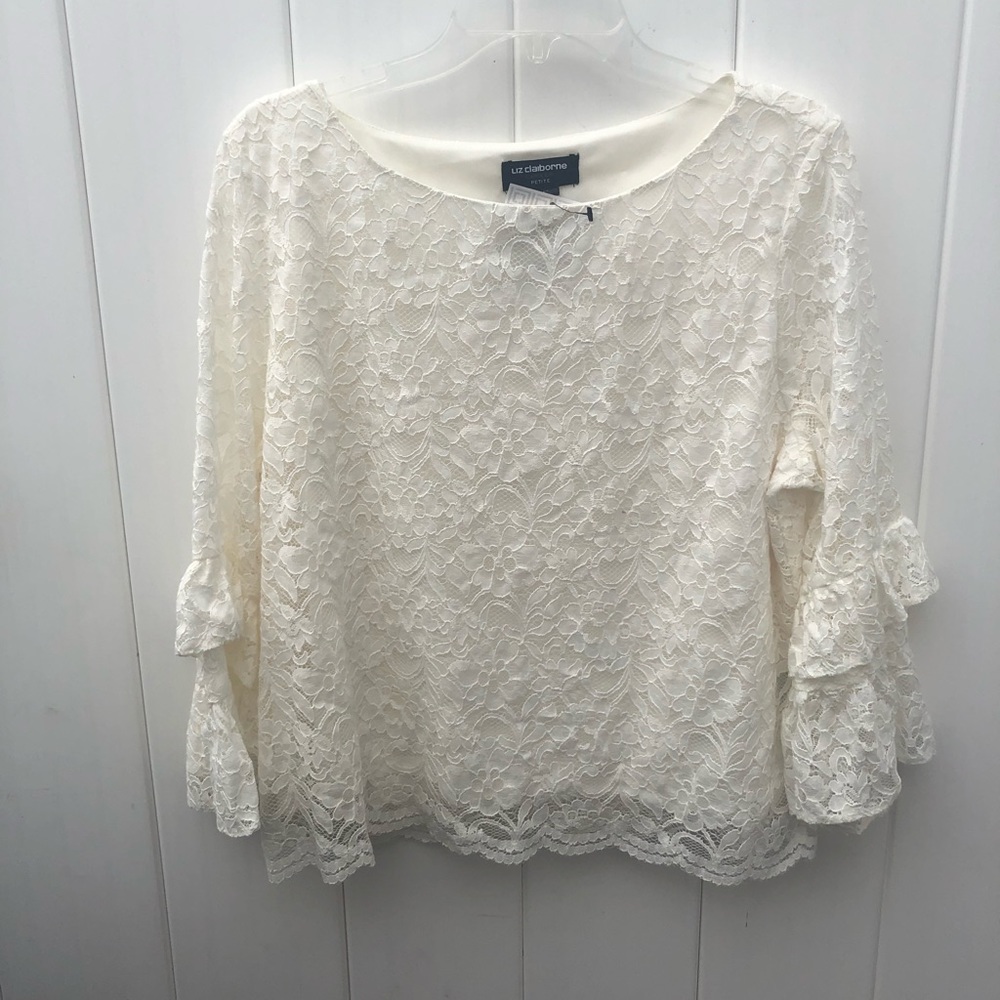 Liz Claiborne petite lace top